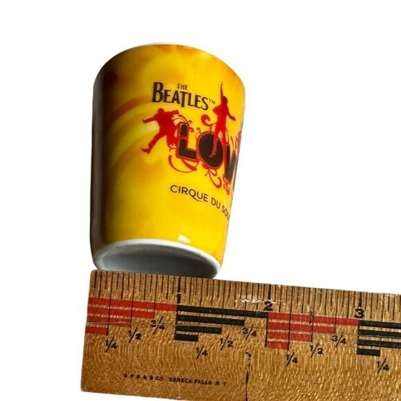 The Beatles Cirque de Soleil Love Commemorative Souvenir Shot Glass - Picture 8 of 11